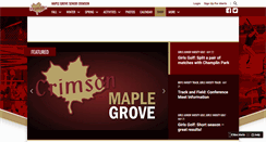 Desktop Screenshot of crimson-activities.com