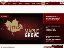 Tablet Screenshot of crimson-activities.com